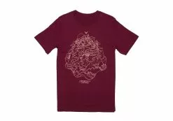Felt Bicycles Fondo Maroon T-Shirt | Men's