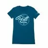 Felt Bicycles Script Deep Teal T-Shirt | Women's