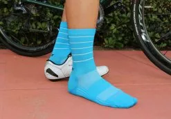 Felt Bicycles Felt 6" Socks - Hi-Vis Blue