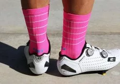 Felt Bicycles Felt 6" Socks - Hi-Vis Pink -Felt Bicycles Sales pink sock 3